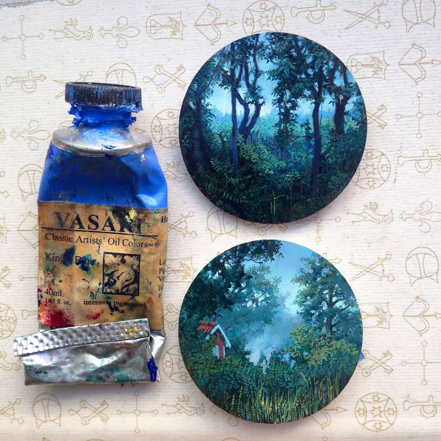 Miniatures Paintings - Cycling Guide to Lilliput5
