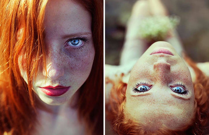 Portraits of Redhead Women - Fubiz Media