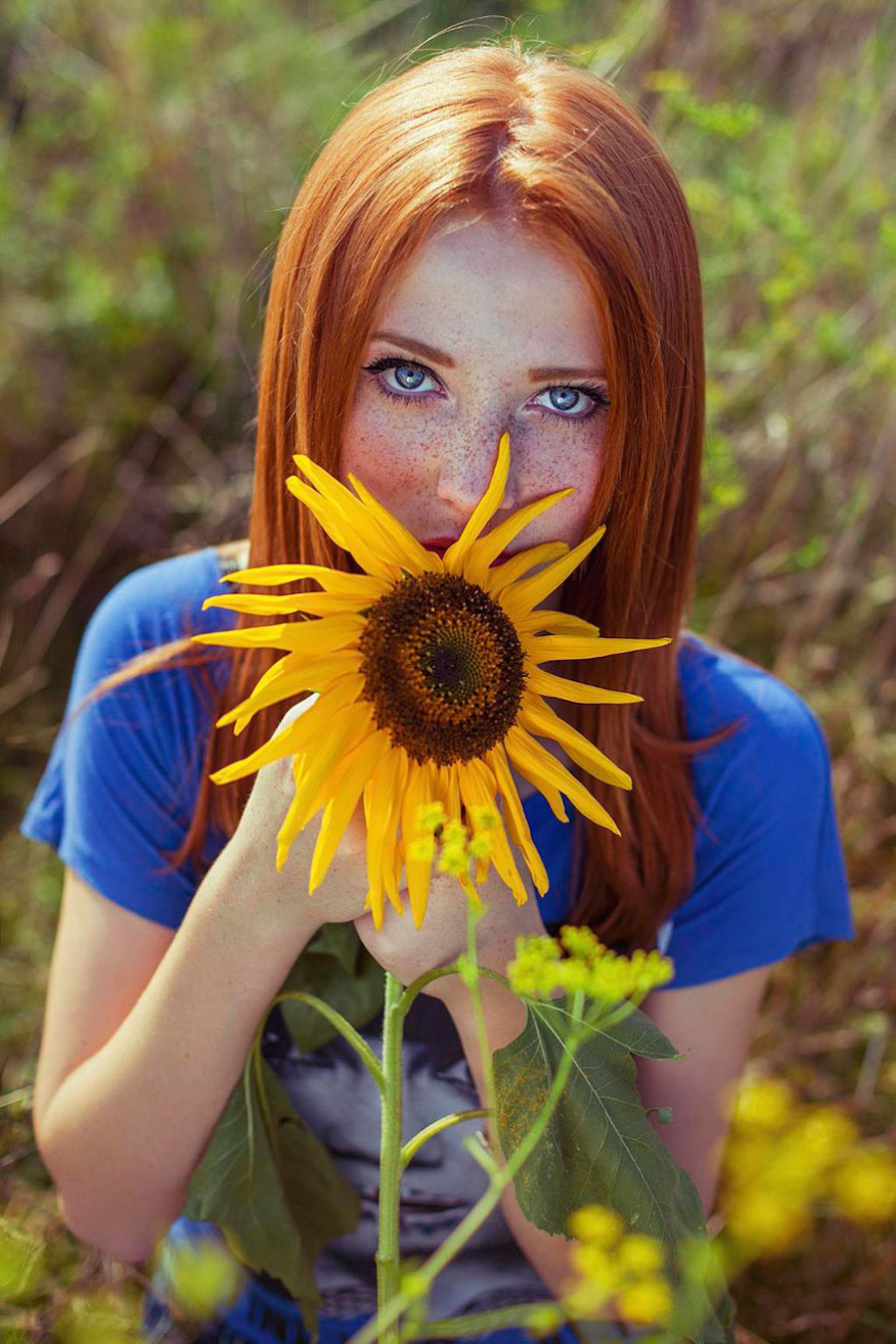 Portraits Of Redhead Women1 Fubiz Media