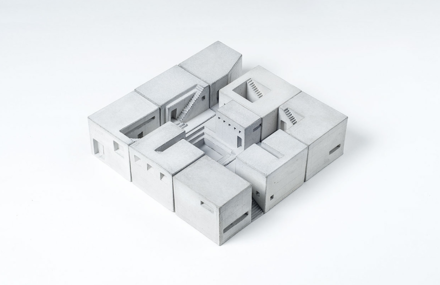 Miniature Concrete Buildings