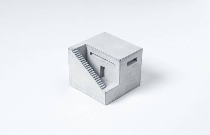 Miniature Concrete Buildings