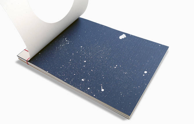 Astronomy-Inspired Paper Sample Kit With Star-Filled Pages