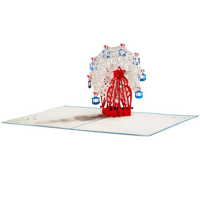 Laser Paper Cut Pop Up Cards Media