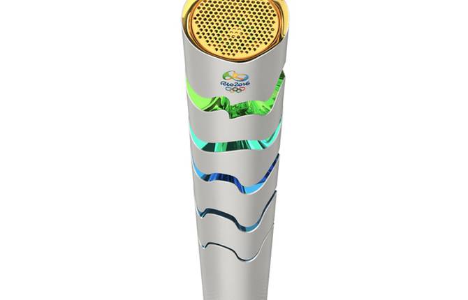Torch for Rio 2016 Olympic Games