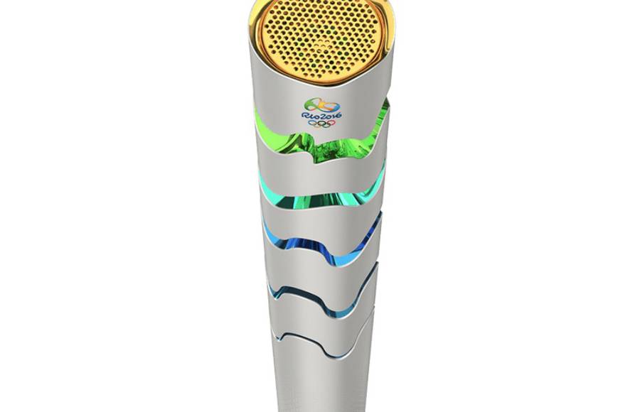 Torch for Rio 2016 Olympic Games