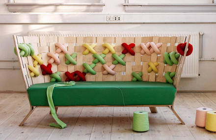 Giant Cross-Stitch Furniture Collection