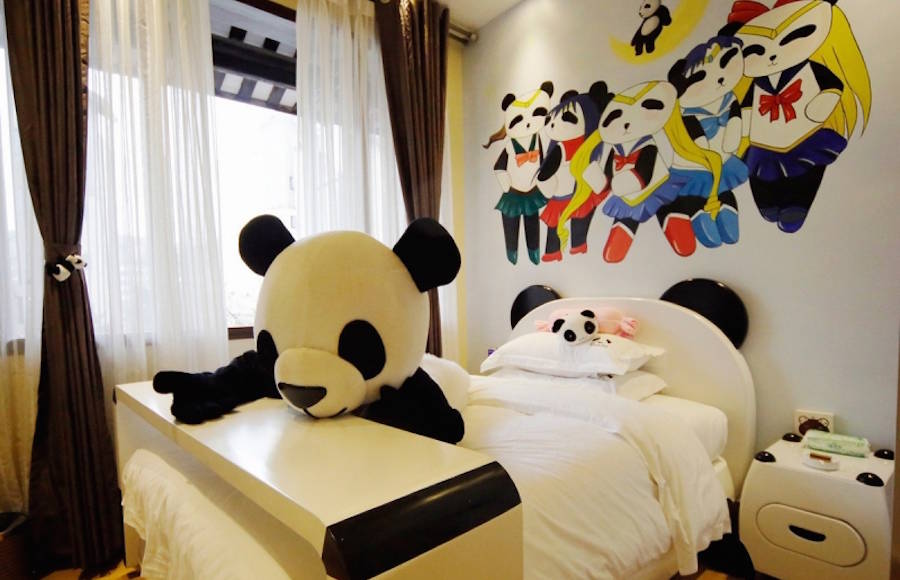 A Panda-Themed Hotel