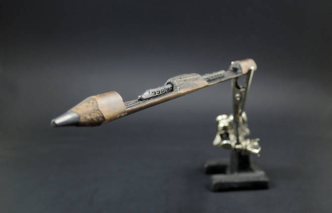 Pencil Tip Sculptures