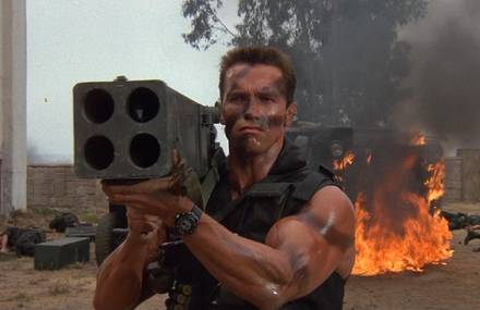 Schwarzenegger Explosions Supercut