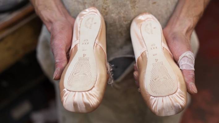 A Ballet Shoe Factory