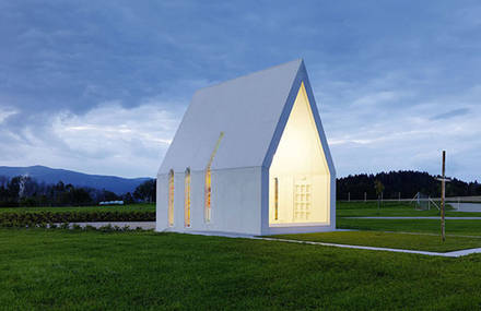Minimal Chapel in Austria
