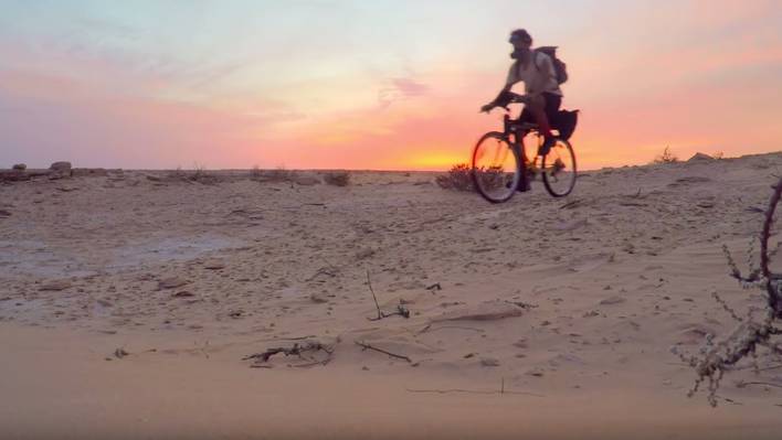 Biking Through the Sahara Desert