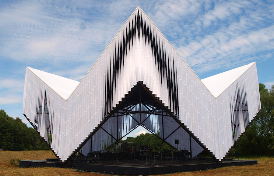 Nature Concert Hall in Latvia