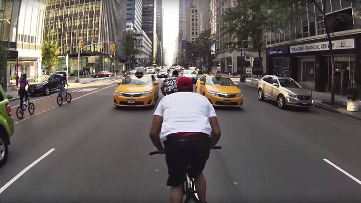 BMX Ride in New York City