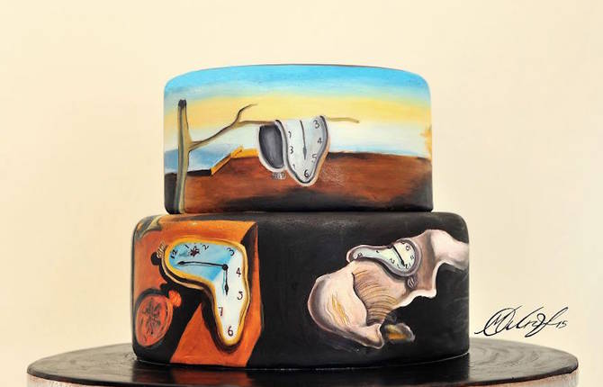 Famous Paintings Recreated on Cakes