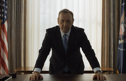Who is Frank Underwood Talking to