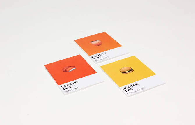 Pantone Cards with Emojis
