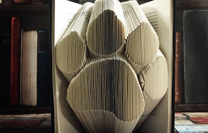 Books Origami Sculptures