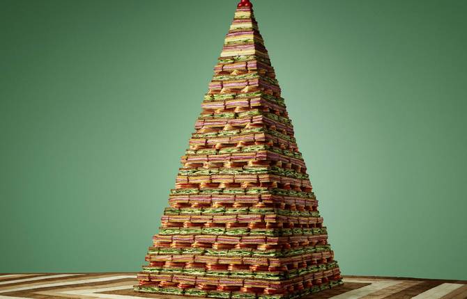 Quirky Pyramids of Food