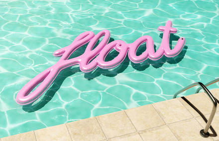 Summer Vibes 3D Typography