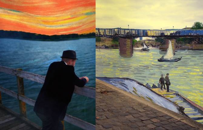 Munch & Van Gogh Side by Side