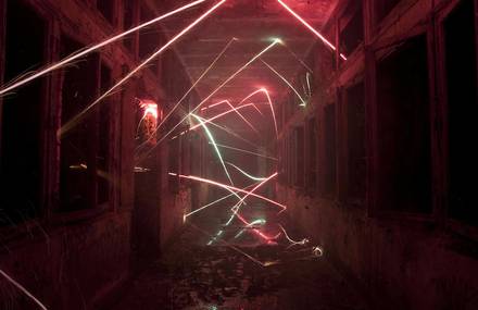 Light Painting Photography by Alexis Pichot