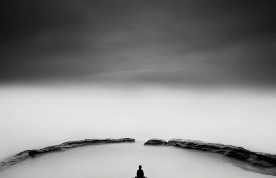 Buddha Zen Black and White Photography