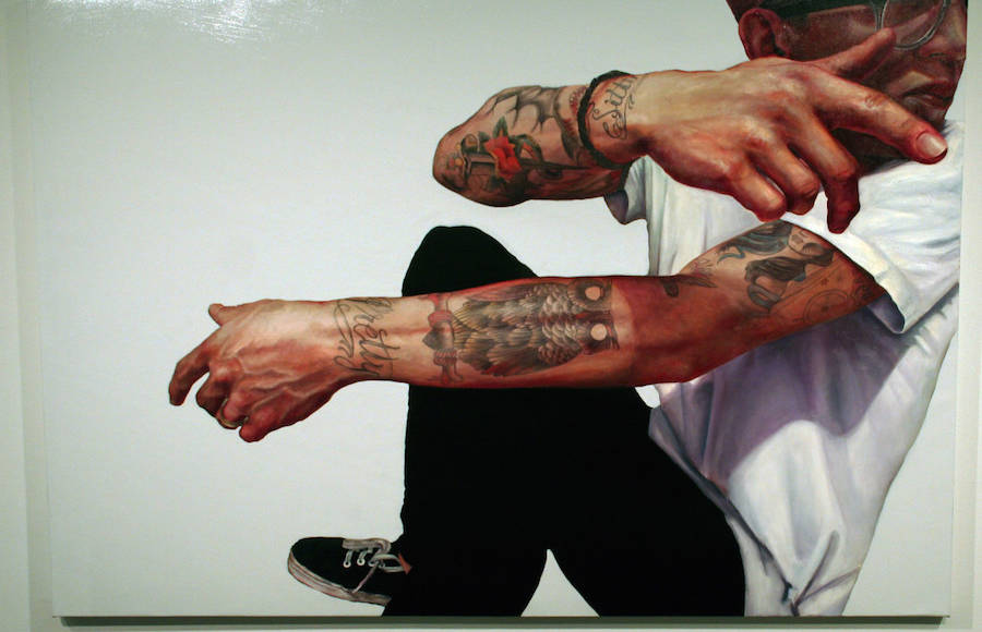 Detailed Paintings of Tattoed People