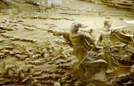 The Ultra-Detailed Wood Carving of Dongyang