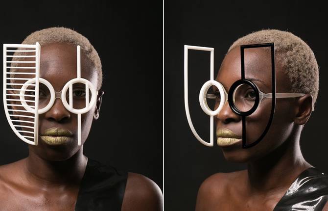 Quirky 3D Printed Eyewear