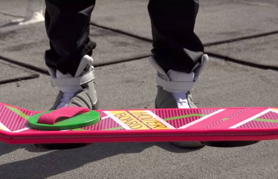Back to The Future’s Hoverboard Ad