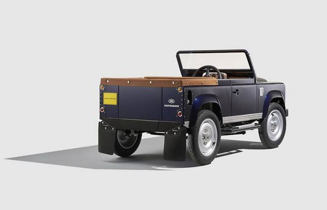 Land Rover Defenders Concept with Pedals