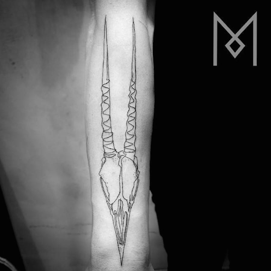 Linear Tattoos by Mo Ganji Media