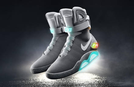 Iconic Back to the Future Nike Air Mag