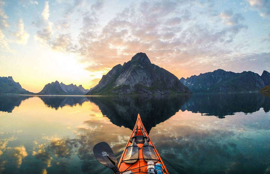 Fjords of Norways from a Kayaker Perspective