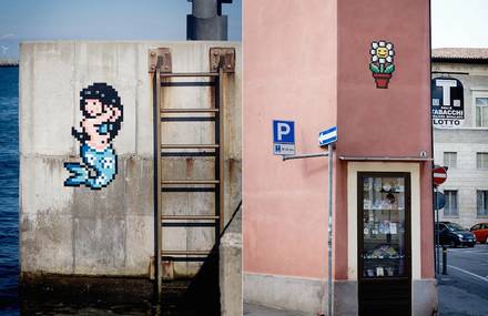 Pixelated Invasions Street-Art in Italy
