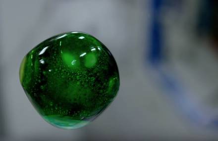 RED 4K Video of Colorful Liquid in Space