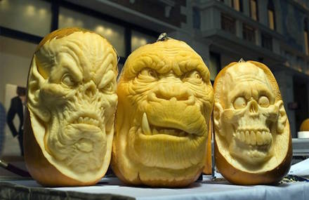 Amazing Halloween Carving Pumpkins