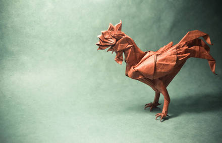 Stunning Origami Art by Gonzalo Garcia Calvo