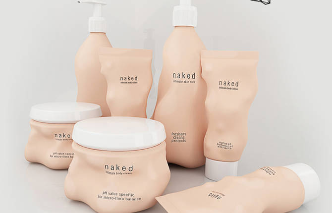 Intimate Care Product Packaging That Reacts To Human Touch