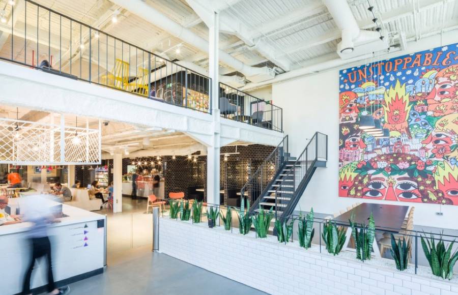 Google’s Co-Working Space in a Former Factory in Madrid