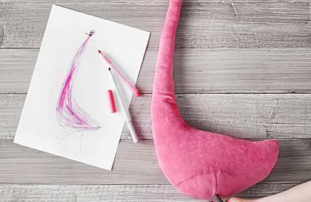 Turning Kids Drawings into Plush Toys by IKEA
