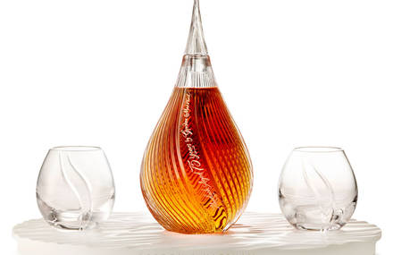 Sculptural Mortlach 75-Year-Old Whisky Bottle