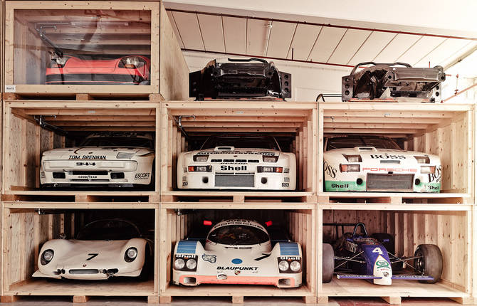 Stuttgart Porsche Museum Hidden Storage