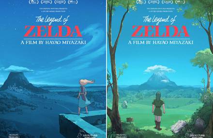 The Legend of Zelda in the Studio Ghibli Style