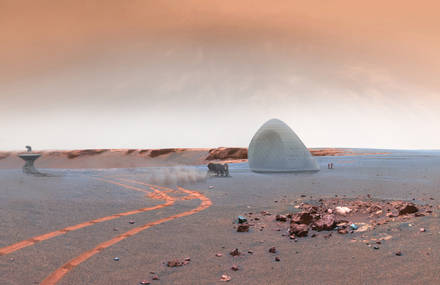 Mars Ice House Project