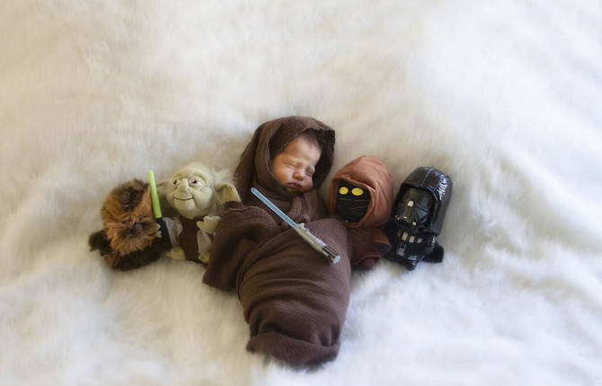 Poetic Portraits of a Baby Jedi