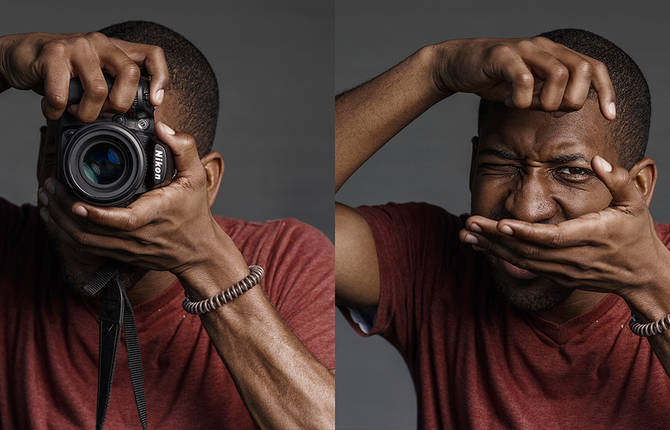 Portraits of Photographers without Their Camera