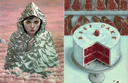 Quirky Paintings by Casey Weldon