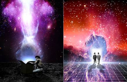 Cosmic Collages Series